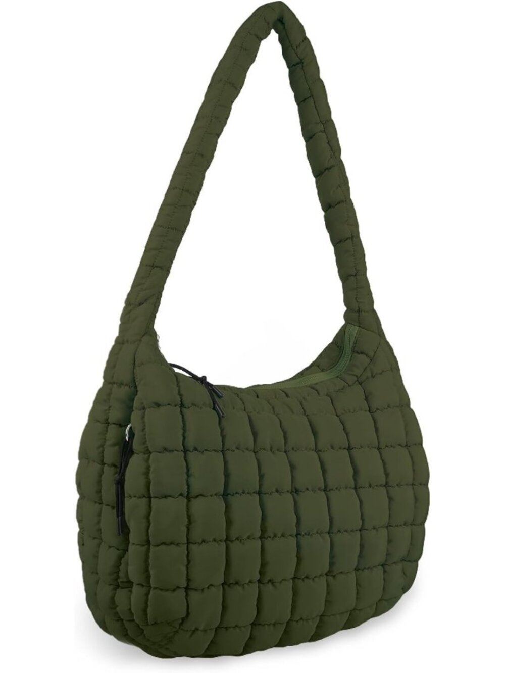 Lightweight Quilted Puffer Tote Bag | Stylish Crossbody & Shoulder Carryall for